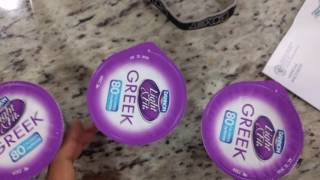 Lose weight without cooking at home Dannon light and fit review [upl. by Ggerc]