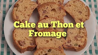 Cake au Thon et Fromage Moelleux délicieux asmr remix reels trending cake bread recipe fyp [upl. by Imoyik826]