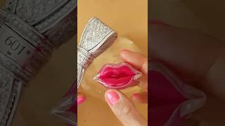 asmr pipingbagsslime satisfying oddlysatisfying pipingbags relaxingslime lips love red [upl. by Hsetim]