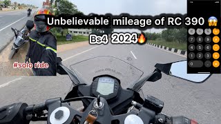 Mileage test on ktm RC 390 Tamilbs4unbelievable mileage😱ktm rc390 2024 mileage testBiker Boy❤️ [upl. by Aracaj609]