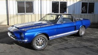 Mustang Cabriolet 1967 Clone Shelby [upl. by Ahsinned]