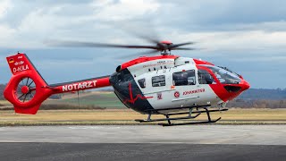 Johanniter Luftrettung  H145 D3 DHJLA startet zum nächsten Trainingsflug [upl. by Lamoureux872]