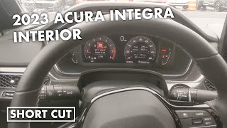 2023 Acura Integra interior closeup [upl. by Nolyar]