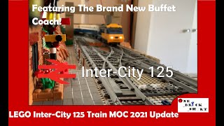 LEGO InterCity 125 Train MOC 2021 Update [upl. by Kronick843]