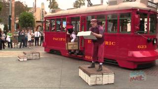 Red Car News Boys perform on Buena Vista Street at Disney California Adventure [upl. by Hobart]