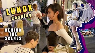 THE MAKING of LUNOX Mobile Legends Cosplay [upl. by Acirej444]