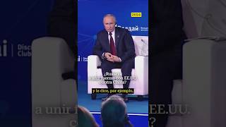 Putin comenta el plan de unión con Estados Unidos contra Chinaputin rusia presidente occidente [upl. by Datnow]