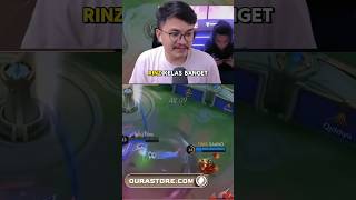 Rinz Outplay Di Kira Blunder set1awanade mobilelegends mlbb rrq rrqhoshi rrqkingdom [upl. by Garold]