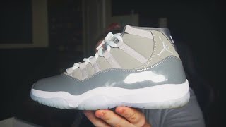 Jordan 11 quotCool Greyquot Review  DHGate Shoes Review  Is DHGate a SCAM [upl. by Bethina939]