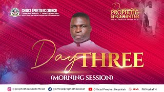 PROPHET HEZEKIAH OLADEJIS MINISTRATION AT SECOND ANNUAL 7 DAYS MARATHON FASTING amp PRAYER  DAY 3 [upl. by Innoj]