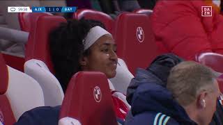 Lily Yohannes Ajax Midfielders NovDec 2023 Champions League Actions [upl. by Ieso]