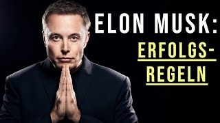 Elon Musk Motivation auf Deutsch 8 Regeln für mehr Erfolg Motivationsrede [upl. by Dlorej857]