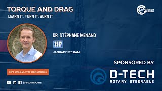 Torque and Drag MiniSeries Episode 4 of 8 – Dr Stéphane Menand [upl. by Eartnoed]