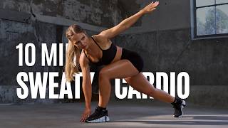 10 MIN HIGH INTENSITY Cardio Workout  No Equipment Home Workout  Day 24 [upl. by Eugilegna]