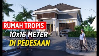 Rumah Tropis 10 x 16 meter di Pedesaan  Bpk Ali  Blitar [upl. by Bartholemy107]