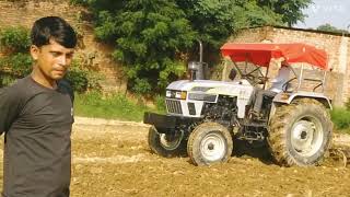 Eicher 551 cultivator performance [upl. by Aifos]