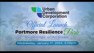 UDC Groundbreaking Ceremony for the Portmore Resilience Park  January 17 2024 [upl. by Lucic]