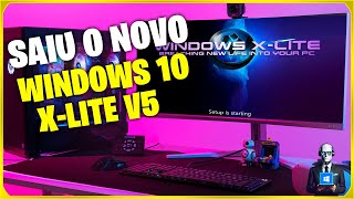 WINDOWS XLITE OPTIMUM 10 V5  RÁPIDO  OTIMIZADO PARA PC FRACO E PC GAMER🔥2024 [upl. by Itra57]