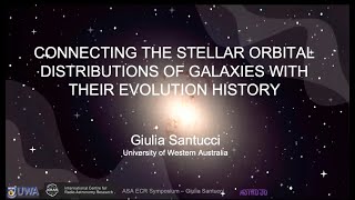 Symposium Series Dr Guilia Santucci  Stellar Orbital Distributions and Evolution History [upl. by Lail]