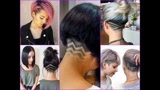 25 Undercut Bob Haircut Ideas for Women  New Hair Trends 2018 [upl. by Brenan]