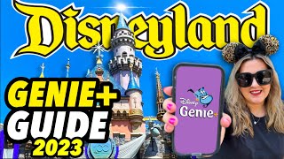 DISNEYLAND GENIE  2023 GUIDE How to use Tips amp Tricks What’s New amp Changed  Answering Questions [upl. by Camroc]