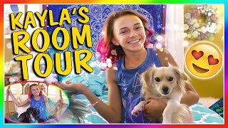 KAYLAS NEW BEDROOM TOUR  We Are The Davises [upl. by Enutrof]