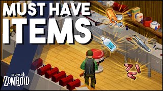 Project Zomboid Must Have Items For Any Player New Player Guide Beginner Tips amp Tricks [upl. by Ainessey]