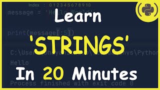 Python Tutorial for Beginners  1  Strings [upl. by Daryn594]