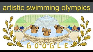 artistic swimming olympics  Paris Games Artistic Swimming [upl. by Stander719]