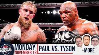 Dave Portnoy Thinks Tyson Vs Paul Was a Marketing Con  Barstool Rundown  November 18th 2024 [upl. by Jackquelin]