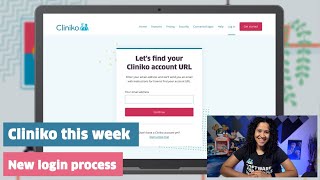 Cliniko this week New login process [upl. by Arquit]