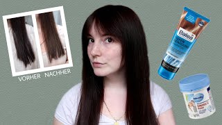 HAARE ENTFÄRBEN mit Vitamin C Pulver  DIY  von schwarz zu braun [upl. by Atirb56]