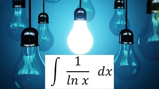 Integration of 1ln x Solution [upl. by Bianchi]