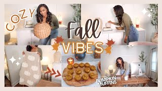 FIRST DAY OF FALL ROUTINE 🍁 FALL CLEAN AND DECORATE WITH ME  FALL RECIPE  LoveLexyNicole [upl. by Converse]