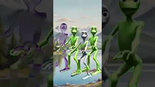 Dame tu cosita green alien dancefunny music cartoon comedy shots viralshorts yt [upl. by Selinski]