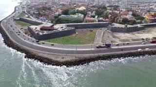 Centro Historico  Cartagena filmado con drone [upl. by Ecienahs]