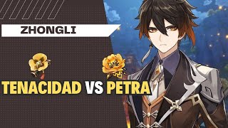 ✔️​ZHONGLI✔️​TENACIDAD GEOARMADA VS PETRA ARCAICA✔️​COMPARATIVA [upl. by Sivie774]