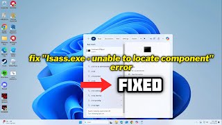 FIXED quotlsassexe  unable to locate componentquot error [upl. by Eruot688]