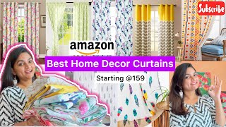 Huge CURTAINS Haul  Affordable and Elegant  Best Home Decor curtains  subscribe for more [upl. by Yud921]