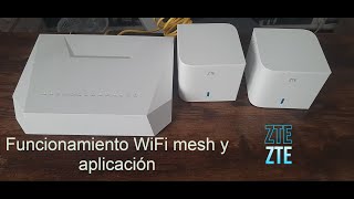 Configuración wifi mesh ZTE usuario y contraseña [upl. by Gaultiero]