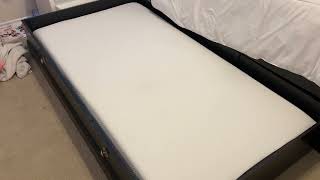 Lucid Memory Foam Mattress Perfect For Small Beds Unbox and Review [upl. by Gill]