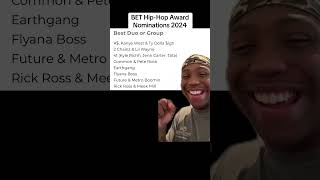 BET HipHop Award Nominations 2024 [upl. by Neersin]