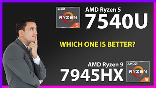 AMD Ryzen 5 7540U vs AMD Ryzen 9 7945HX Technical Comparison [upl. by Carberry28]