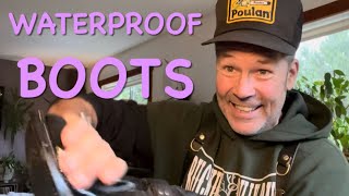 WATERPROOFING BOOTS Why wasnt I shown this [upl. by Aldwon]