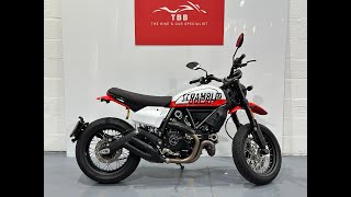 Ducati Scrambler 800 Urban Motard 2022 1700 miles [upl. by Sydalg711]