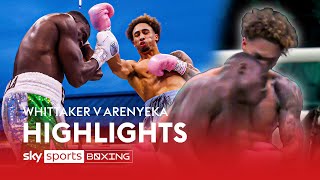 HIGHLIGHTS 💥 Ben Whittaker vs Ezra Arenyeka  IBF International light heavyweight title [upl. by Nayk52]