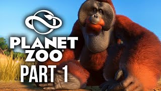 PLANET ZOO Gameplay Walkthrough Part 1  ZOOKEEPER Full Game [upl. by Audras]