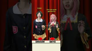 Damianya in a quiz bee spyxfamily spyxfamilycosplay [upl. by Adnaval]