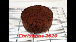 How to make a 6 inch Traditional British Christmas Cake  For Beginners [upl. by Eynenihc]