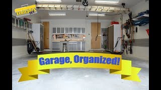 Organize Your Garage  Garage Organization Episode 1 [upl. by Nylyahs]